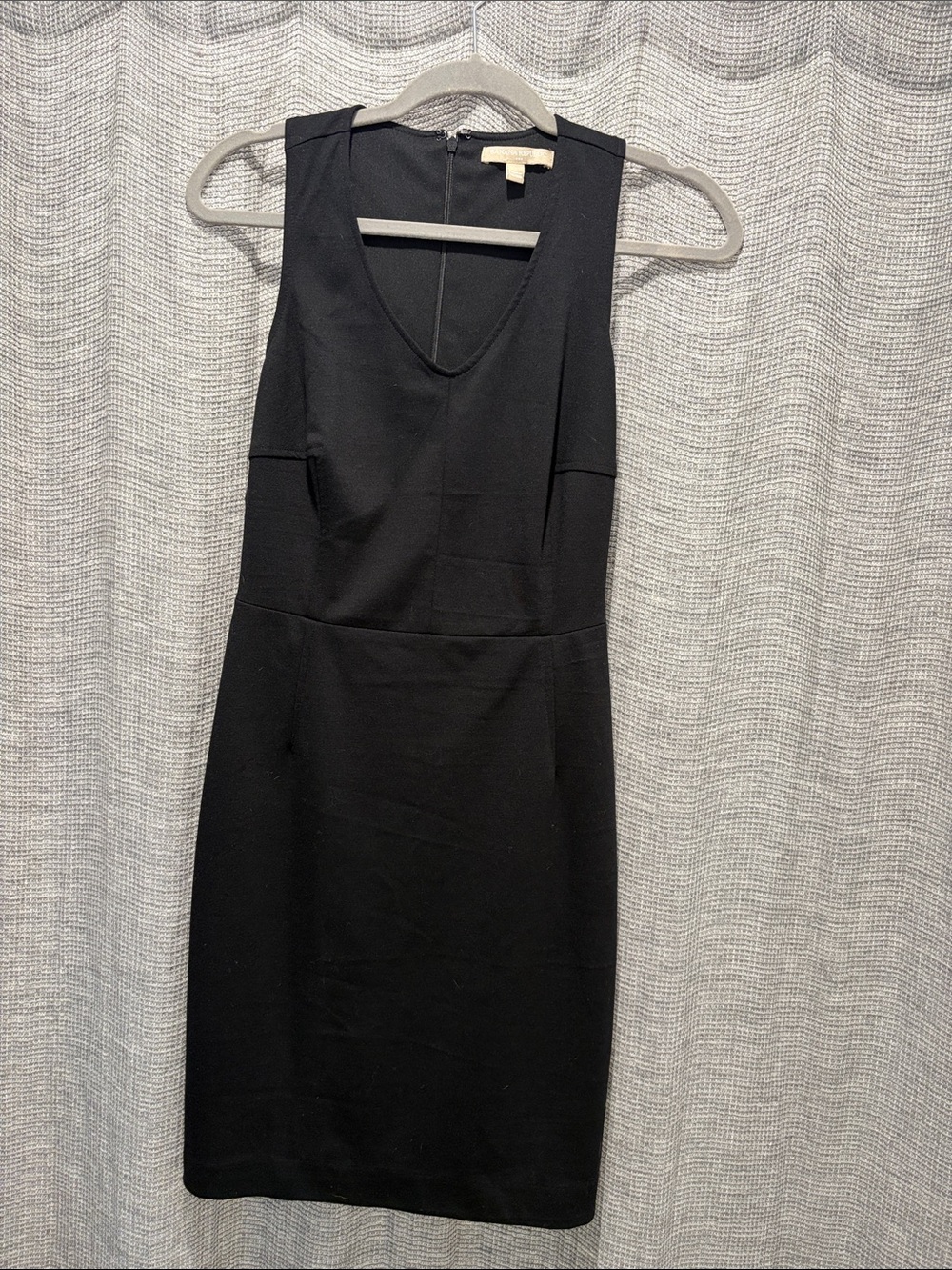 Classic Black Sleeveless Sheath Dress - Women